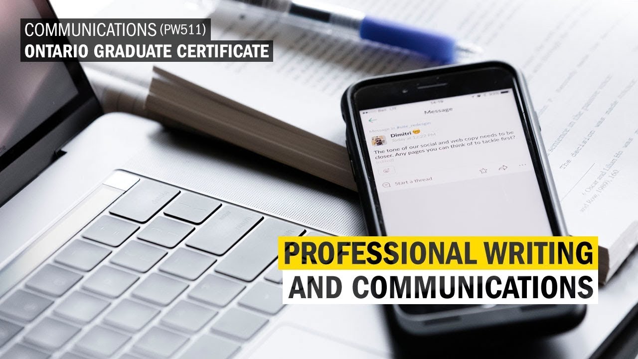 Professional Writing and Communication: Ontario Graduate Certificate - Suzanne - Professional Writing and Communication: Ontario Graduate Certificate - Suzanne
