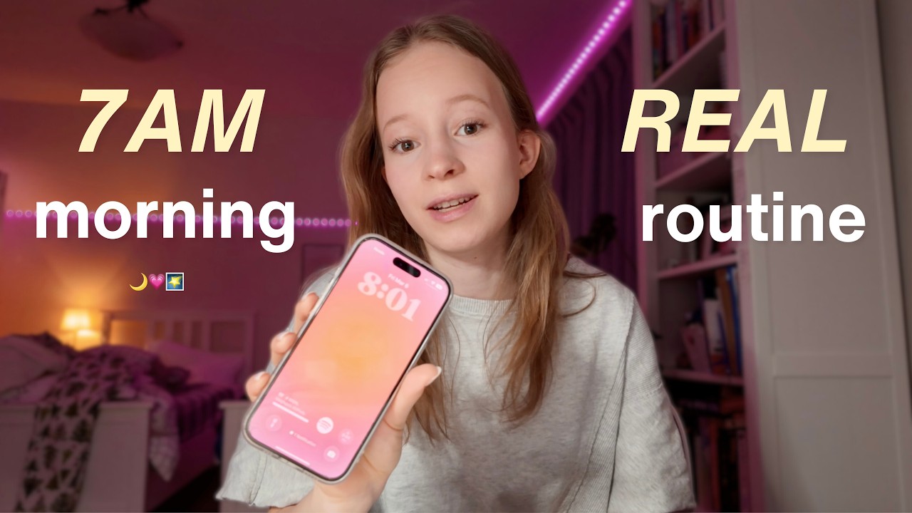 my REAL 7am high school morning routine (sophomore yr)