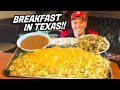 Monster Texan Migas Breakfast Challenge!!