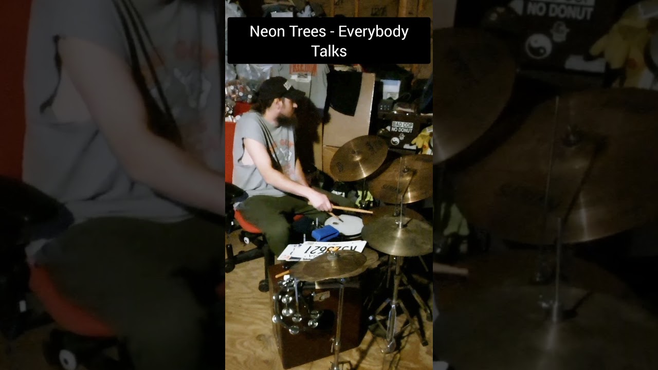 Neon Trees - Everybody Talks DRUM COVER by Dan the drummer