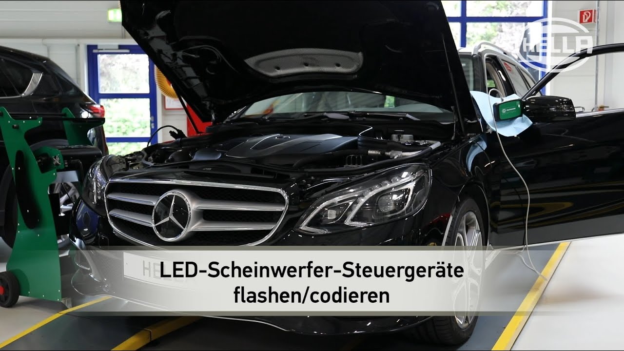 LED-Scheinwerfer Steuergeräte Flashen und Codieren | Mercedes-Benz E ...