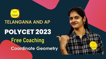 Polycet 2023 Free Coaching| Class 8| Coordinate Geometry | Telangana |AP