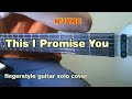 This I Promise You | N'SYNC | Jojo Lachica Fenis Fingerstyle Guitar Cover