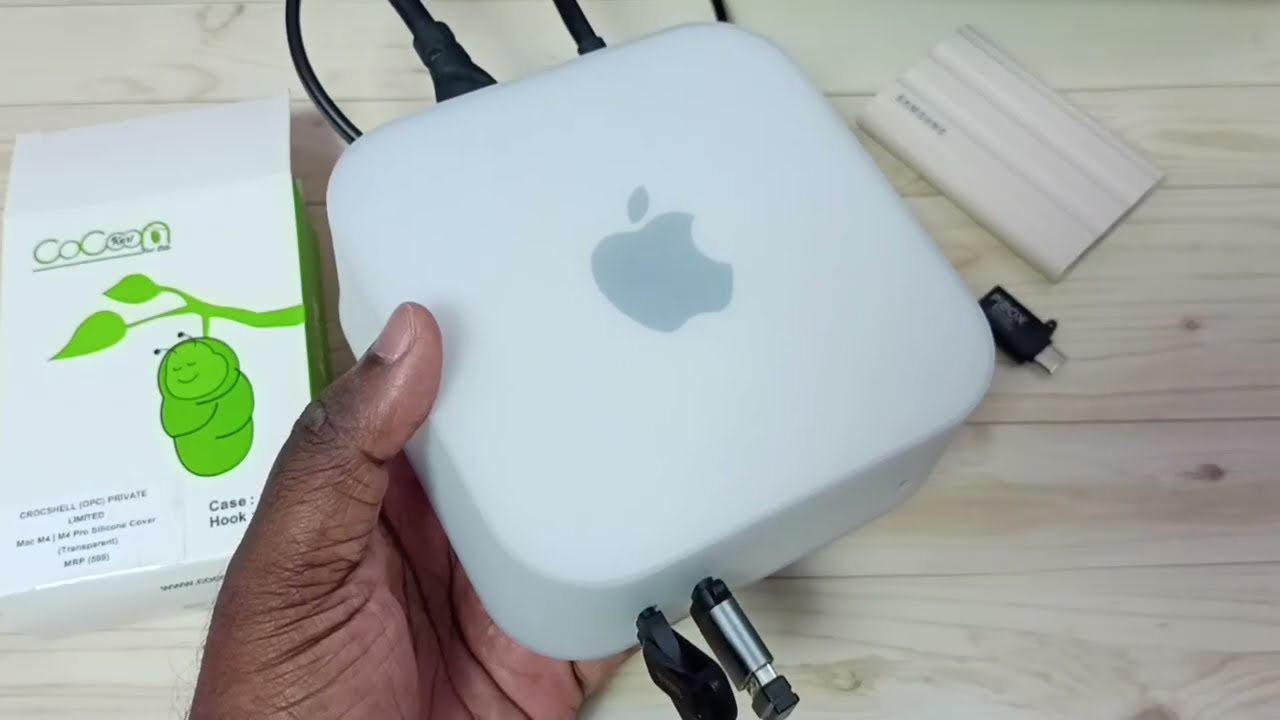 Apple Mac Mini | Защита с помощью силиконового чехла от царапин, тепла, пыли и незначительных ударов