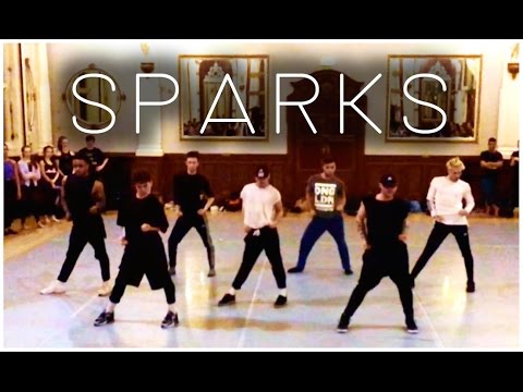 Sparks at Urdang London | @hilaryduff | @brianfriedman Choreography