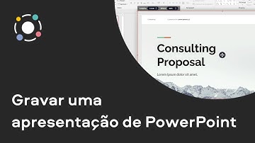 Como gravar uma apresentação de PowerPoint? | Gravação de tela (Tutorial 2021)