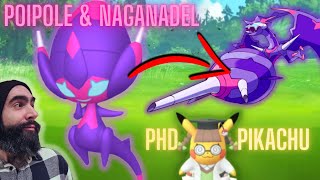 Can you evolve Poipole into Naganadel? How to get PhD Pikachu in Pokémon GO!