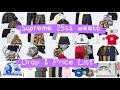 Supreme 25ss week6 Drop &amp; Price List シュプリーム 4/5発売予定アイテム&amp;価格リスト