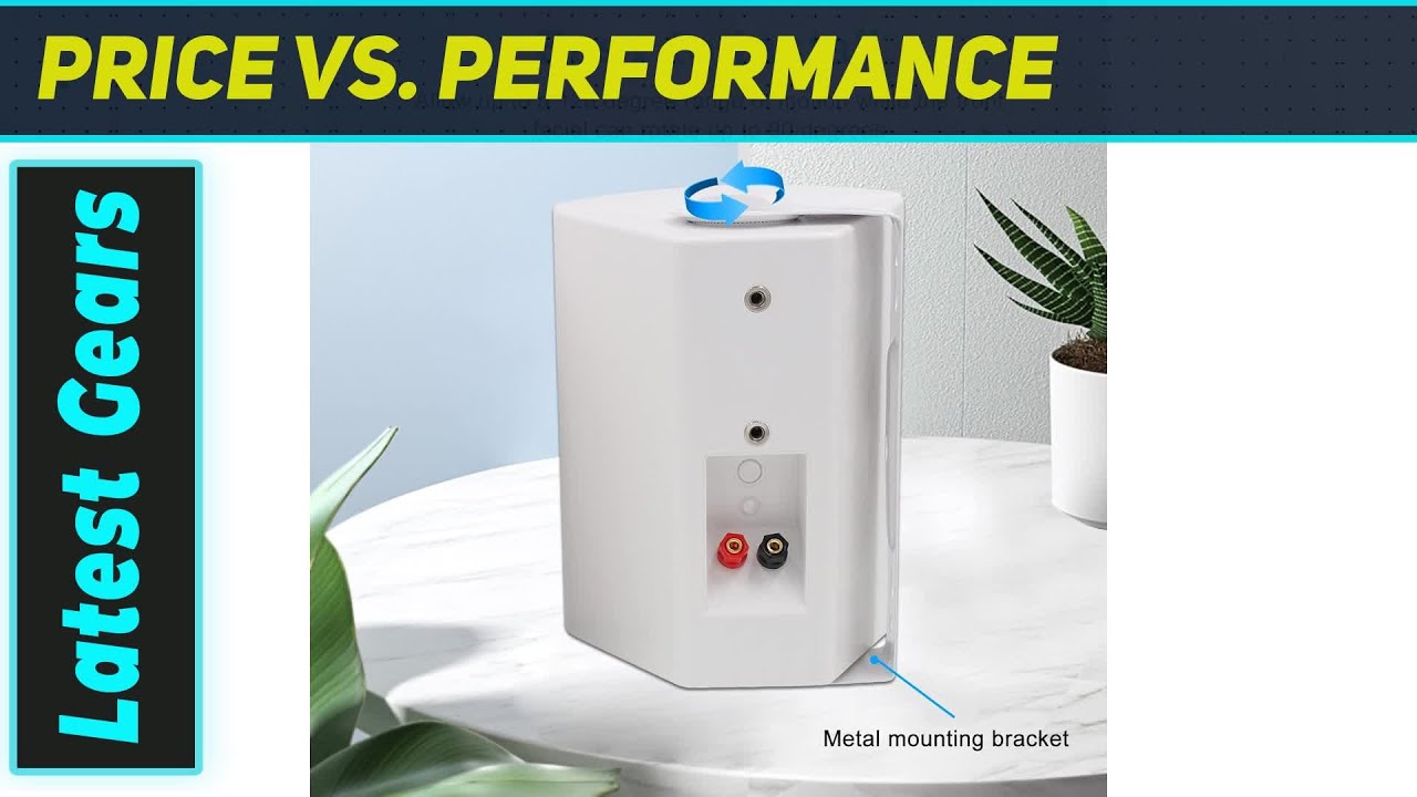 Уличные колонки STUDIOFINIX: потрясающий звук для вашего патио!