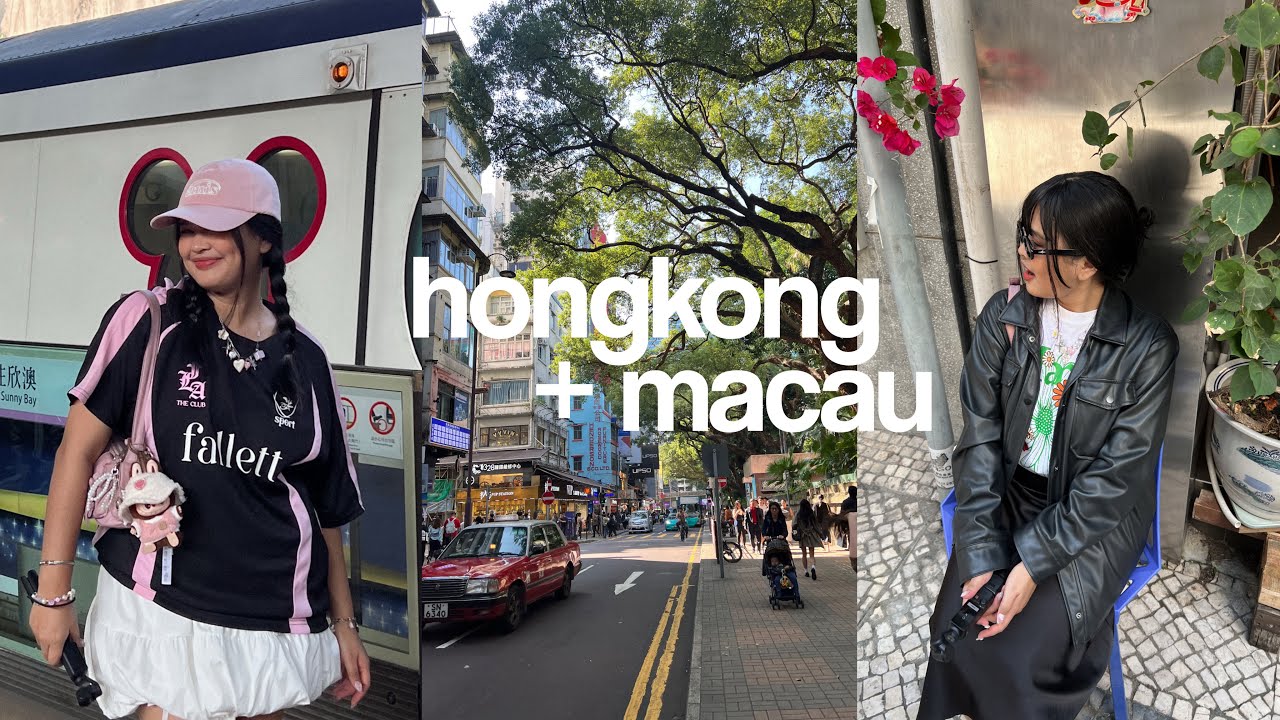 ГОНКОНГСКИЙ ВЛОГ 🇭🇰 насыщенный маршрут, шопинг, кафе, Диснейленд, однодневная поездка в Макао, эс...