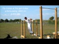 Home made parallel bars Home made parallel bars