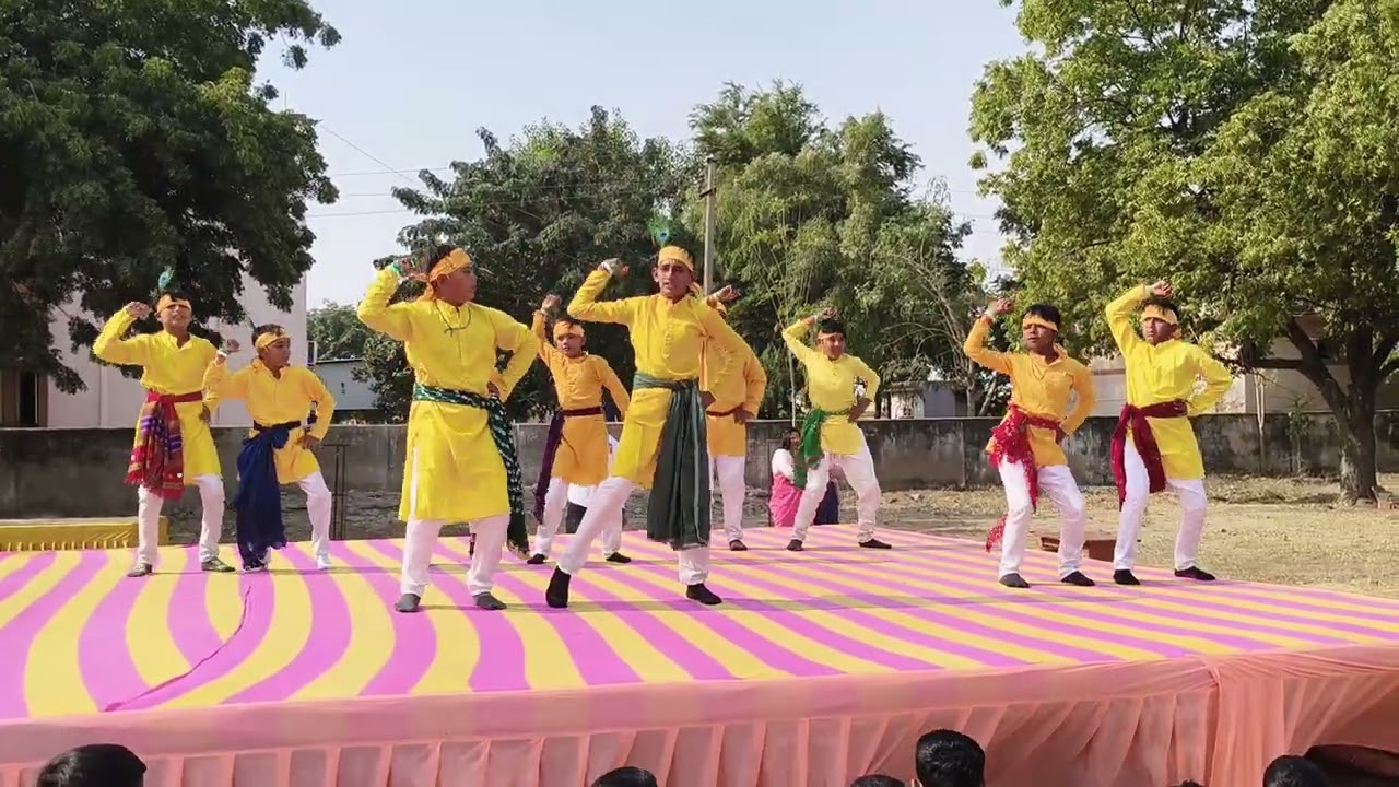 દ્વારકા નો નાથ મારો રાજા રણછોડ છે II રસ પલાસવા સ્કુલ 