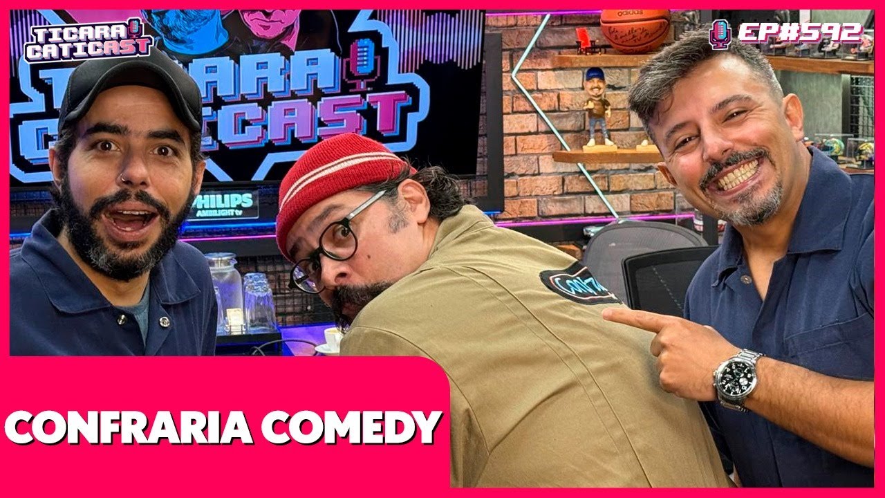 CONFRARIA COMEDY (MÚSICA E COMÉDIA) + CO-HOST FÁBIO RABIN  TICARACATICAST | EP 592