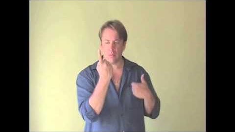 Glory of ASL Love - Keith Wann ASL song