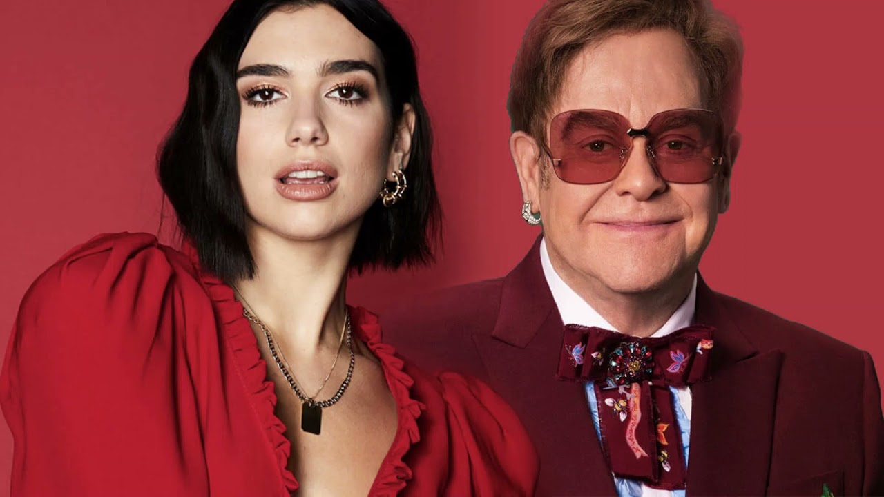 Элтон джон и дуа липа песня. Dua Lipa Elton John. Elton John Dua Lipa Cold Heart. Элтон жэджон и Дуа Липп. Дуа липа и Элтон Джон Cold Heart.