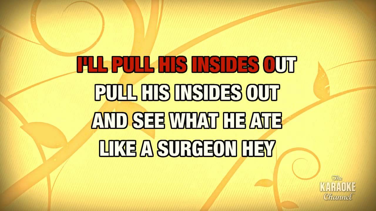 weird al yankovic karaoke like a surgeon quot weird al quot yankovic karaoke with lyrics weird al yankovic karaoke like a surgeon quot weird al quot yankovic karaoke with lyrics