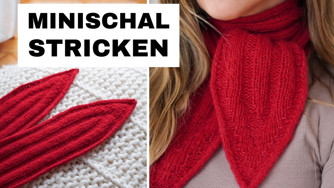 Miniscarf im Sophie-Scarf-Trend stricken mit I-Cord