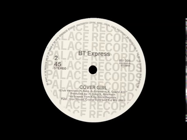 B.T. EXPRESS - cover girl (club version) 85