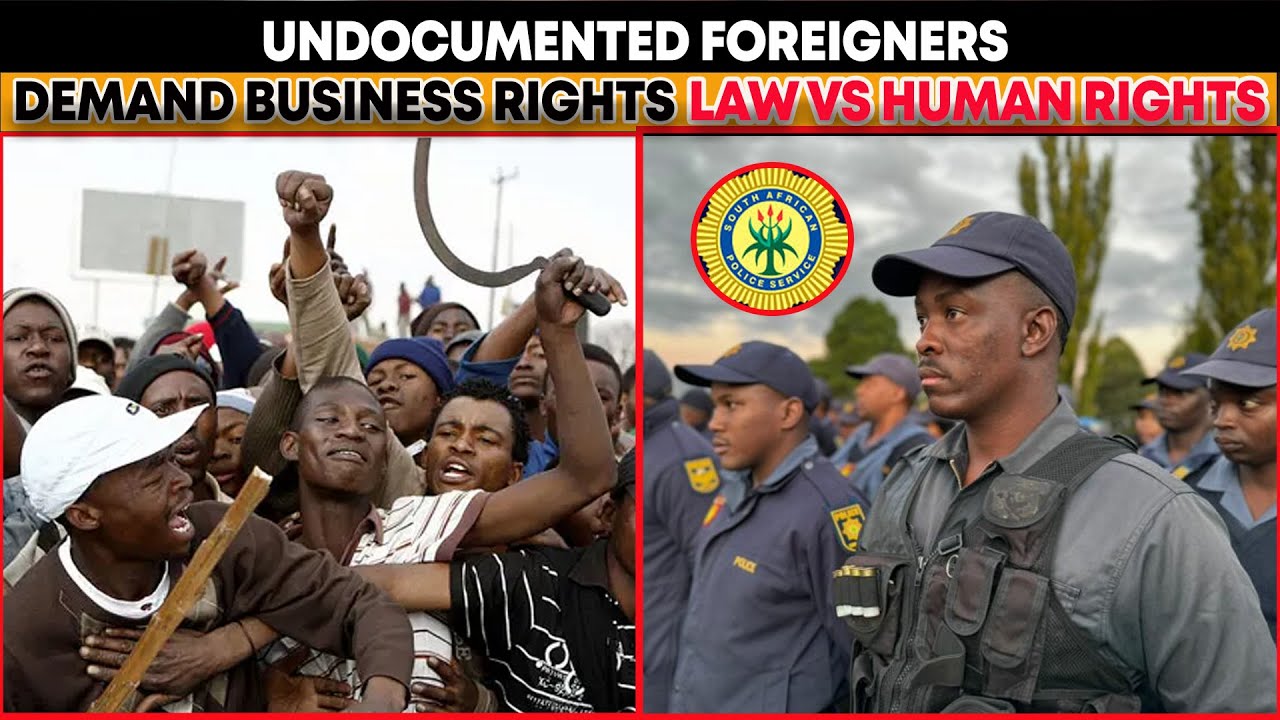 Undocumented Foreigners March in Pretoria - Demand Business Rights | Should They Be Allowed?