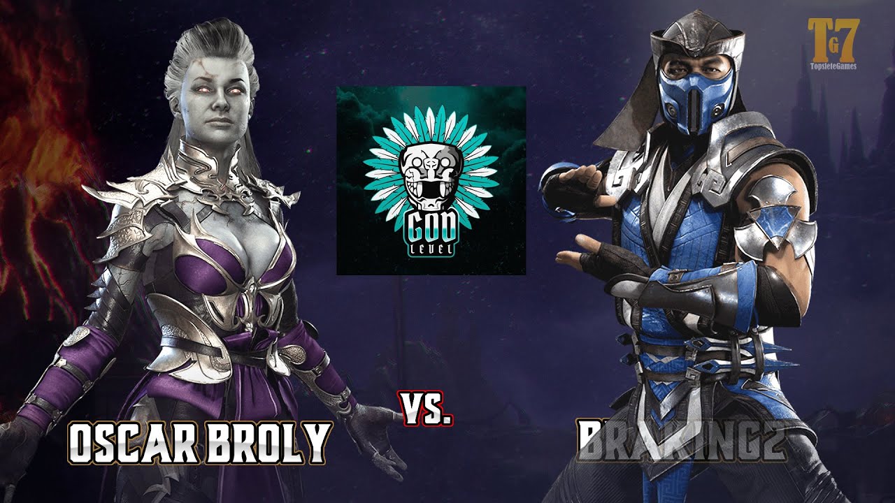 BRAKING2 VS OSCAR BROLY - Sub-Zero Vs Sindel - All Stars God Level MK11