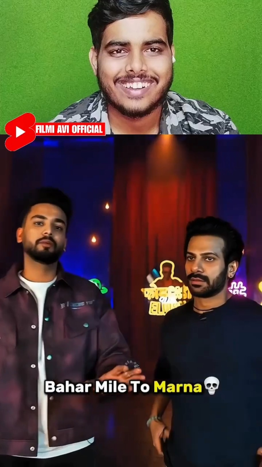 Elvish Yadav Roast Karanveer Mehra | Reaction Video | #shorts #remix