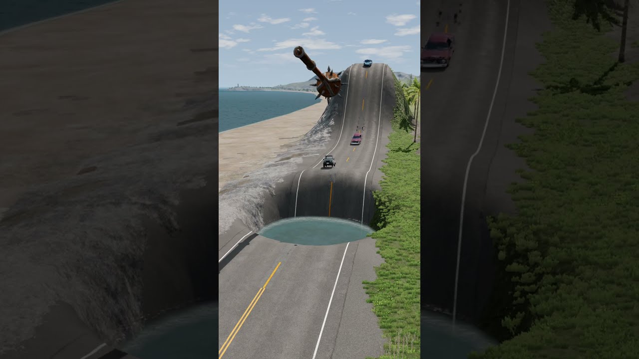 OG How Many Cars Can Pass 1 BeamNG Drive