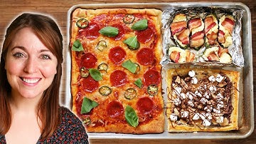 How To Make A 3-Course Meal In One Pan • Tasty