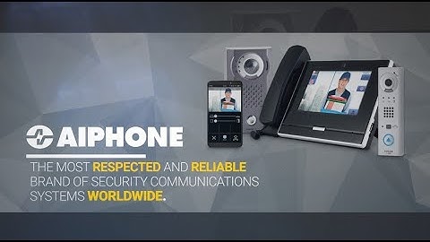 Security Communication Solutions - Configurable IP Video Intercoms