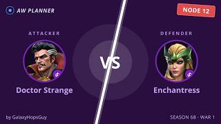 S68 War 1: Doctor Strange vs 12 Enchantress