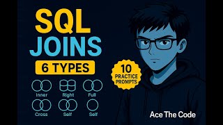 Master SQL Joins Fast: INNER/LEFT/RIGHT/FULL/CROSS/SELF| Crack SQL Joins for Interviews