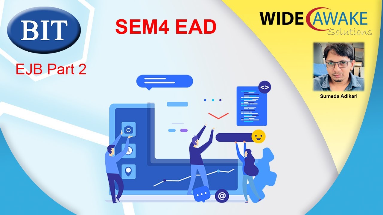 BIT SEM4 - Enterprise Application Development - EJB Part 2 - YouTube