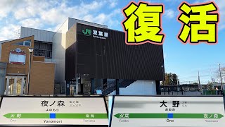 【常磐線全線復活】復活した常磐線の3駅に行ってきた。
