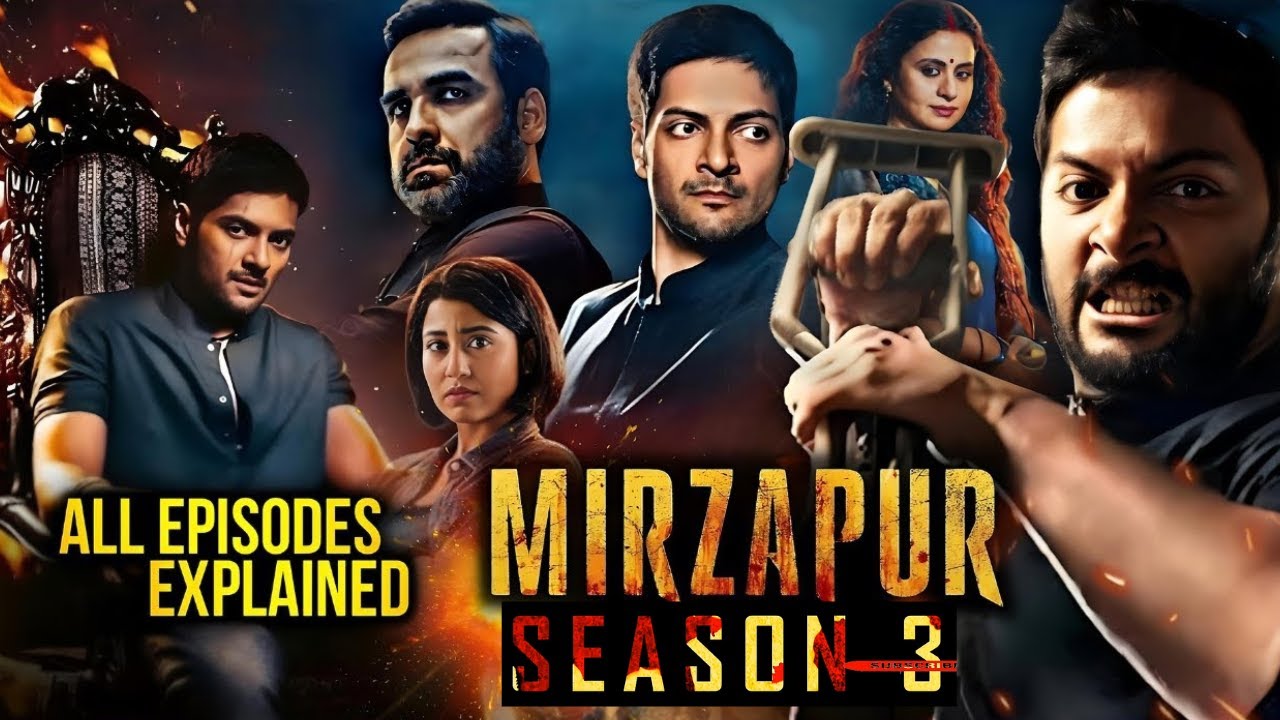 Mirzapur (2024) SEASON 3 Web Series Explained in Hindi | Mirzapur 3 ...