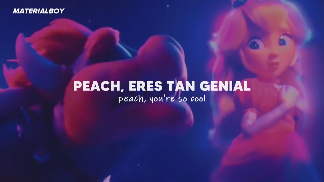 Jack Black - Peaches [Super Mario Bros: Movie] // Sub Español + Lyrics 