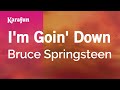 I'm Goin' Down - Bruce Springsteen | Karaoke Version | KaraFun