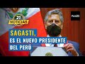 Juramentación de Francisco Sagasti como Presidente interino del Perú