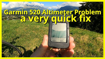 Garmin 520 Altimeter Problem | Garmin 520 repair