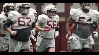 Alabama OL Seth McLaughlin talks game week, playing physically on the OL, and hydration testing