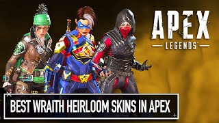 Wraith’s Best Heirloom Skins In Apex Legends  (BEST LEGENDARY SKINS) Apex Legends Kunai review