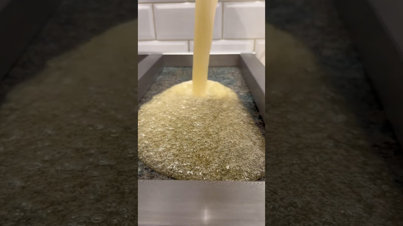 Making Strawberry & Cream Candy by Hand! 🍓🍬 | Sweet and Satisfying Process