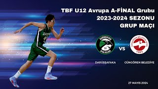 Darüşşafaka Vs Güngören 3 Periyot Tbf U12 A Erkekler Avr A Fi̇nal Grubu Maçi 27 Mayıs 2024