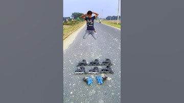 Unbelievable Viral Skating Skills That Will Astound You!😱🛼#inlineskating#skateboarding#shorts