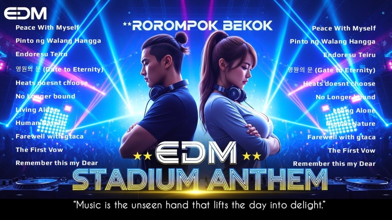 BEST OF EDM STADIUM ANTHEM 2025 - OFFICIAL VISUALLIZER 