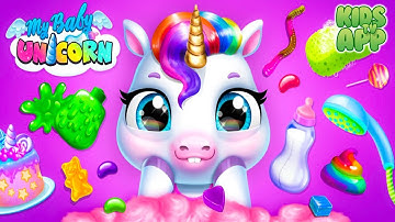 My Baby Unicorn - Care for a cute rainbow pet! (TutoTOONS) - Full Episode - Best App For Kids