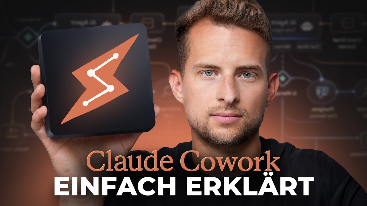 CLAUDE COWORK einfach erklärt: Diese AI übernimmt deinen PC und arbeitet für dich!