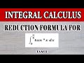 Reduction Formula For Integration | Integral Calculus | Maths Board Tamil