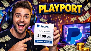 PLAYPORT🎉 5! Apps Para GANAR Dinero en PayPal✅ screenshot 1