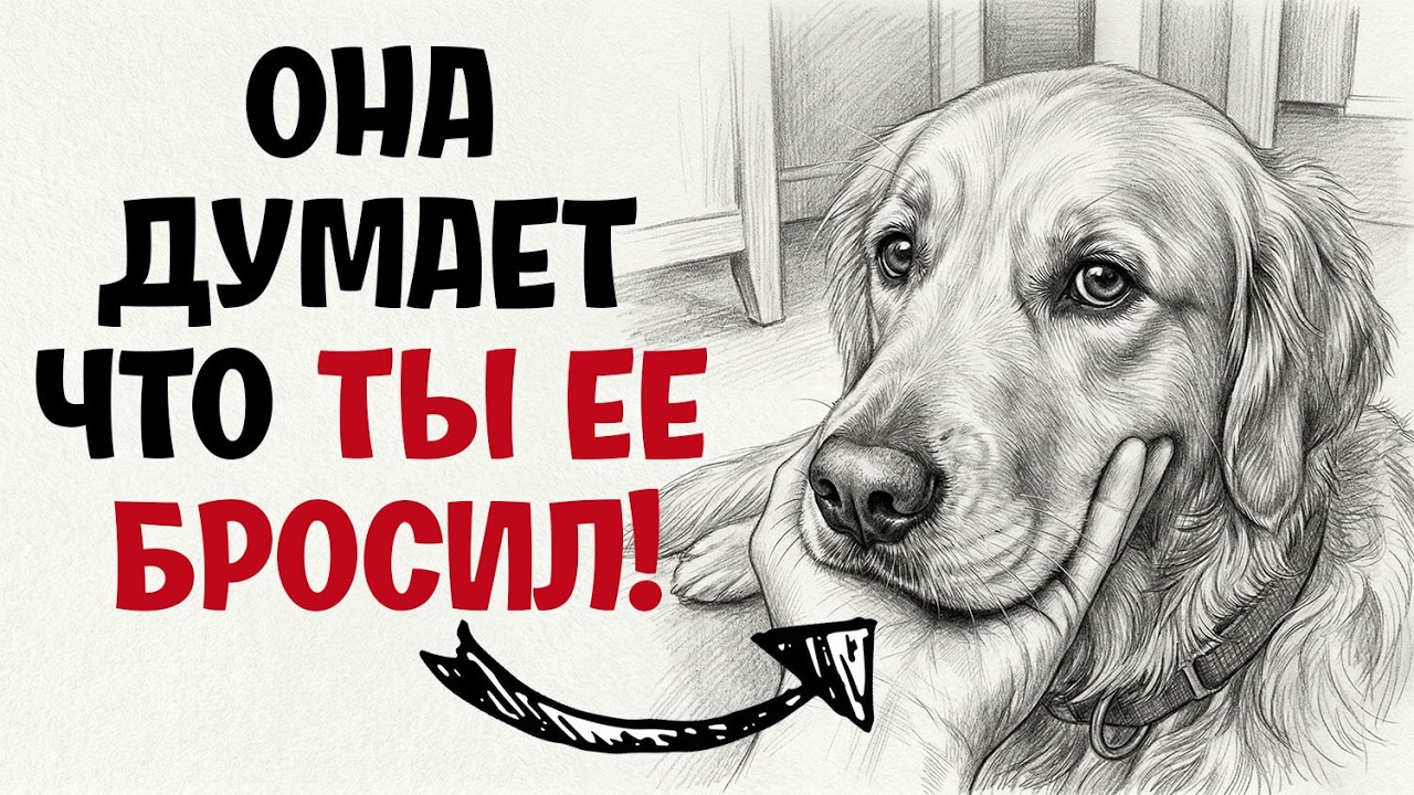 9 Привычек Перед Уходом, Из-За Которых Собака ДУМАЕТ, ЧТО ВЫ НЕ ВЕРНЕТЕСЬ! (прекратите немедленно)