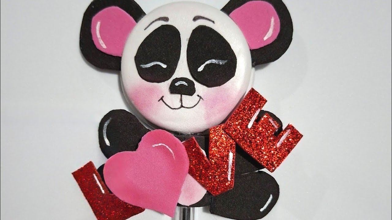 🐼Pandita Bolígrafo🐼🌷Cecy Tips y Manualidades  