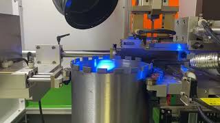 Laser welding machine for diamond core drill bits (Simulation)